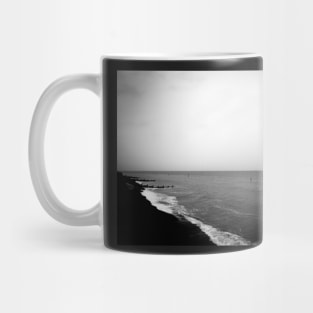 Cromer beach in Norfolk Mug